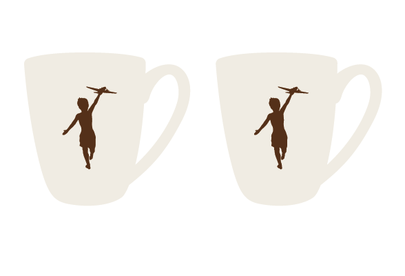 Two Porcelain Mugs